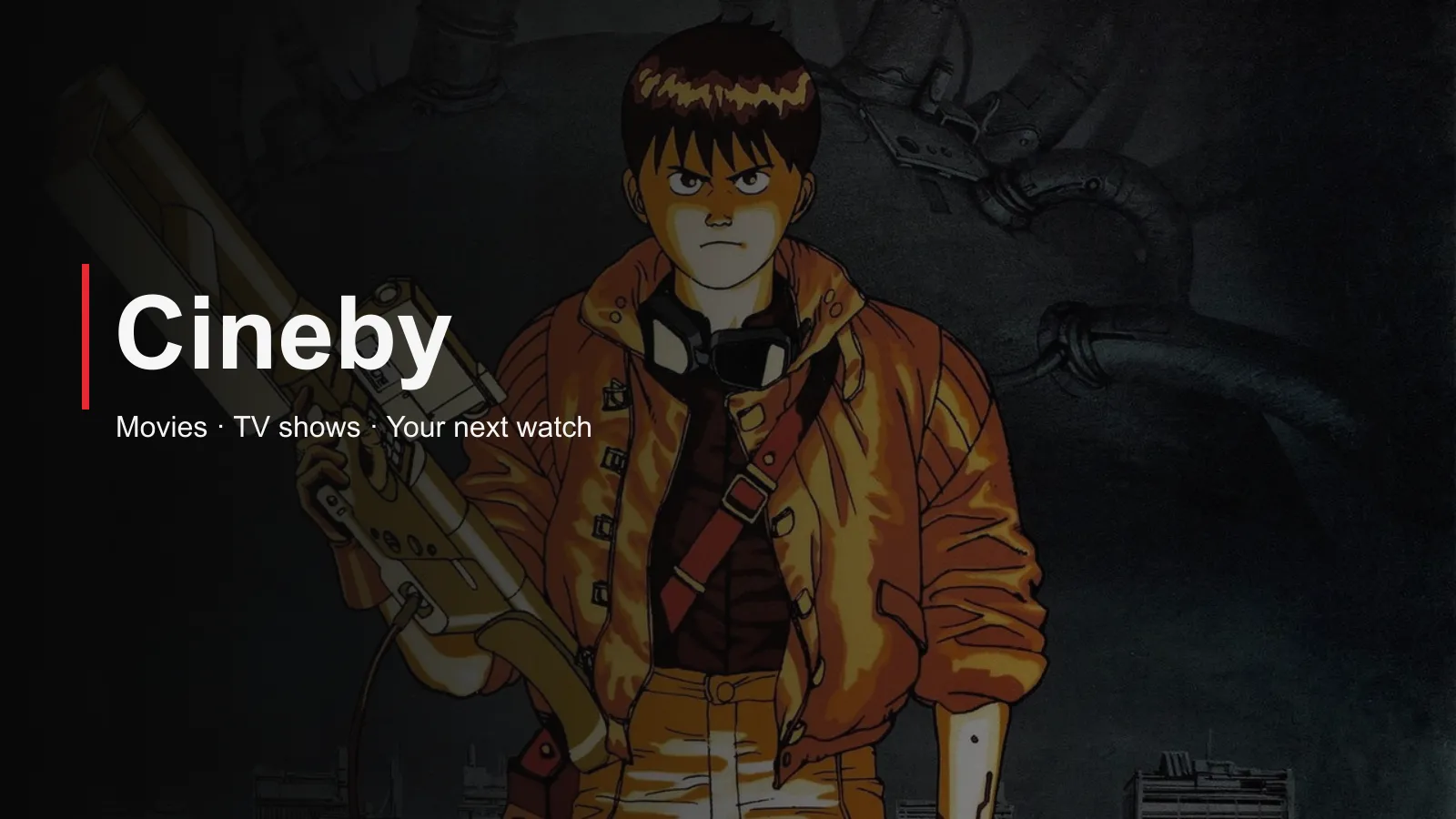Cineby movie and TV artwork with the Cineby name